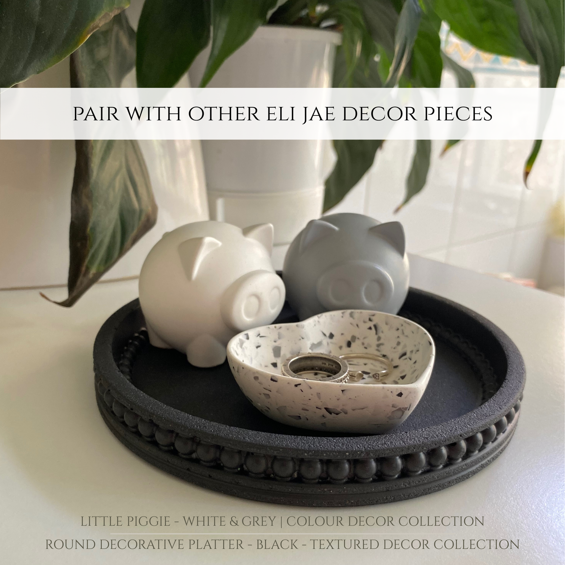 Love heart dish | Terrazzo decor collection
