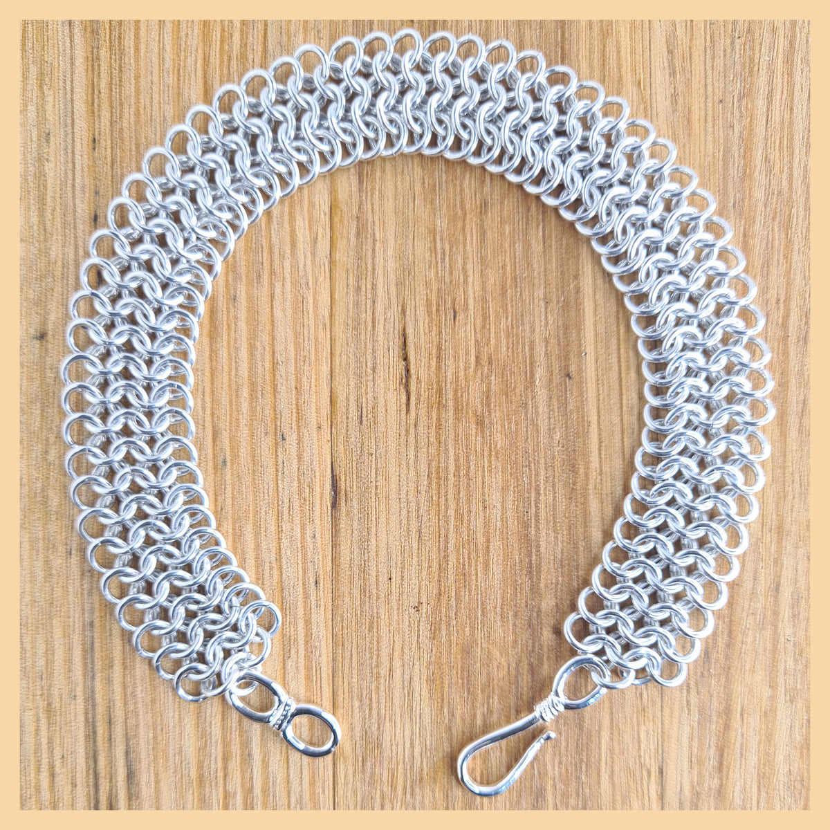 Chainmaille European 4 in 1 Weave Bracelet