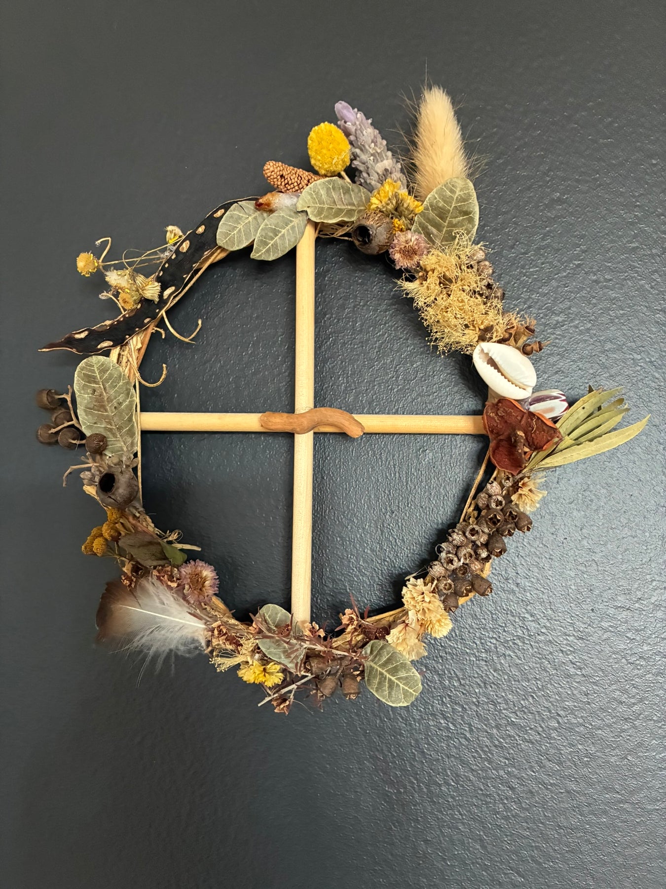 Wreath - "Solar/Earth Cross no. 10"