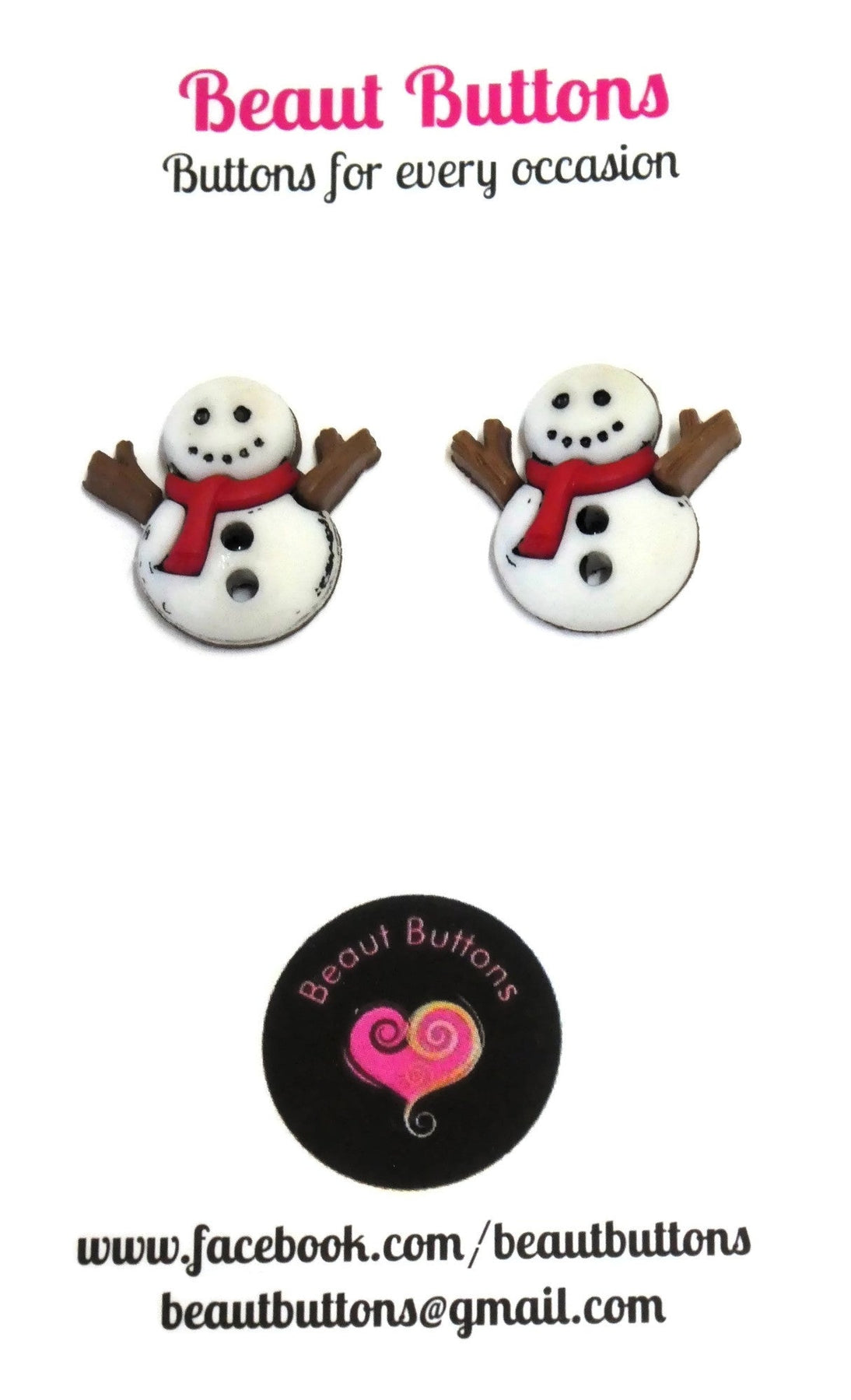 Santa Claus Necklace with Christmas earrings