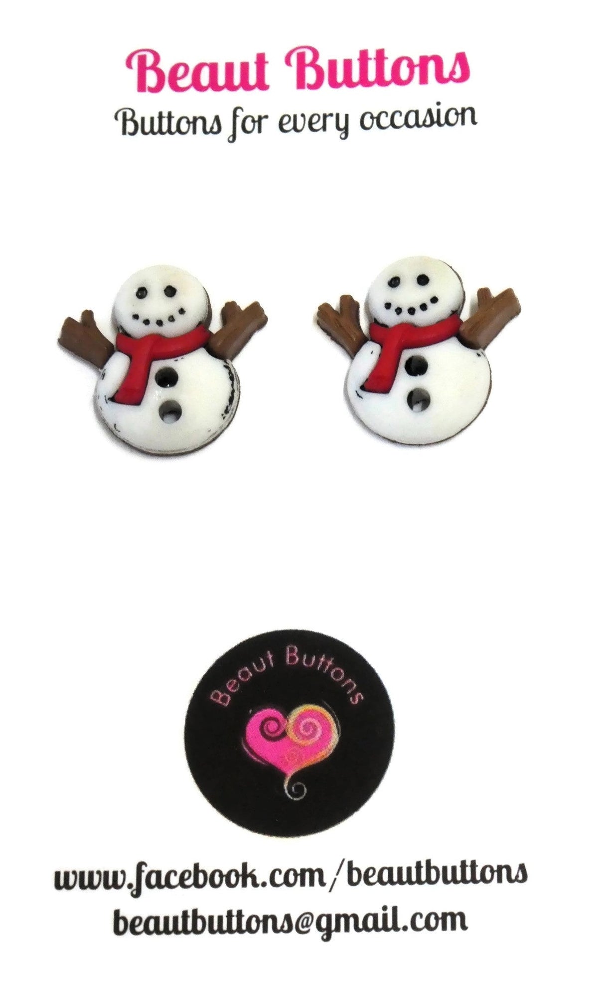 Santa Claus Necklace with Christmas earrings