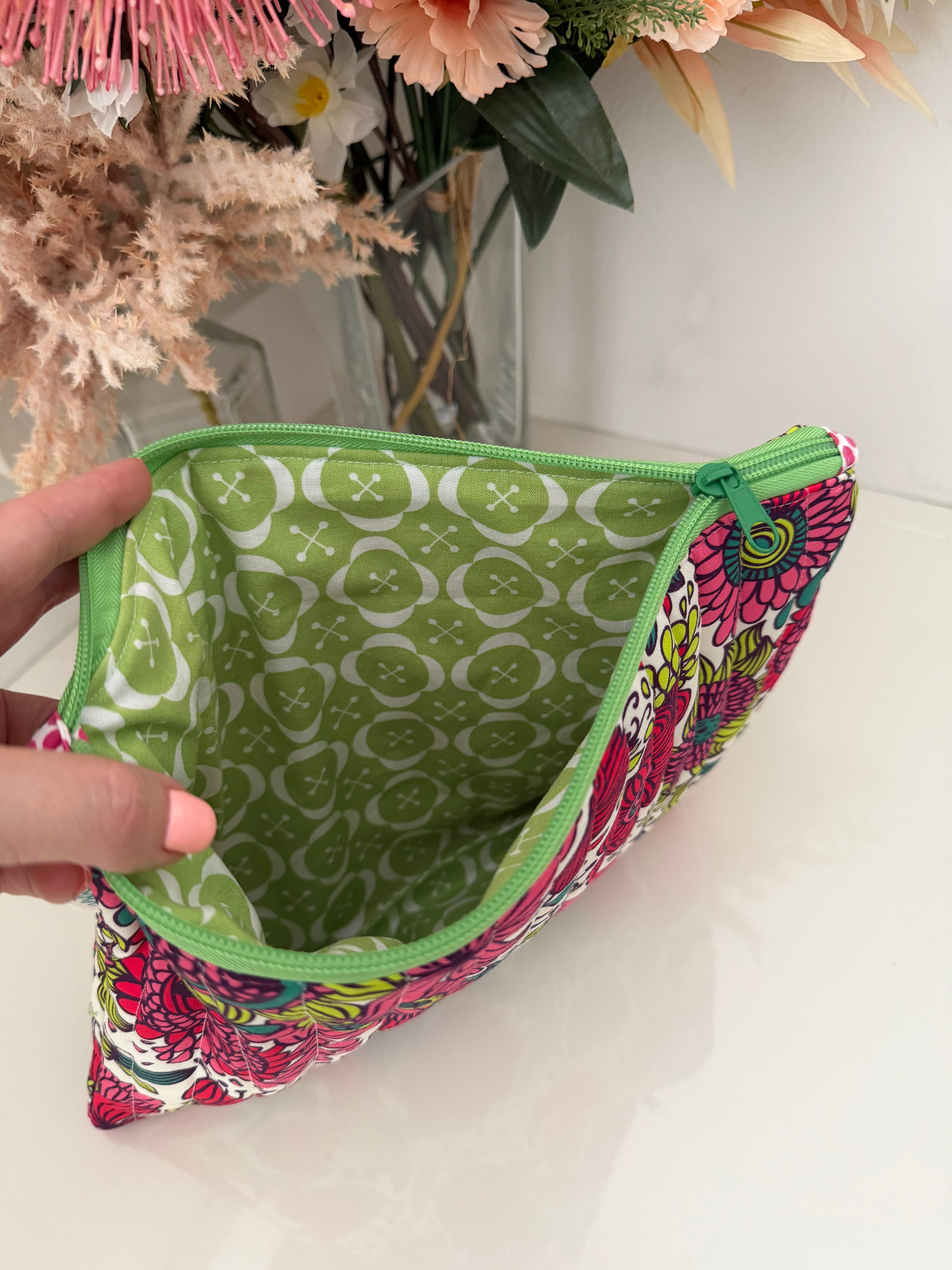 Quilted iPad Zipper Pouch - Various Designs