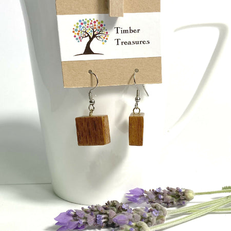 Silky Oak Earrings