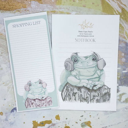 Frog and Snail friends Stationery pack