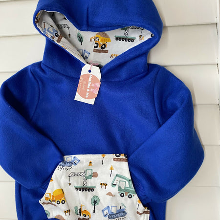 Kids jumper with hood