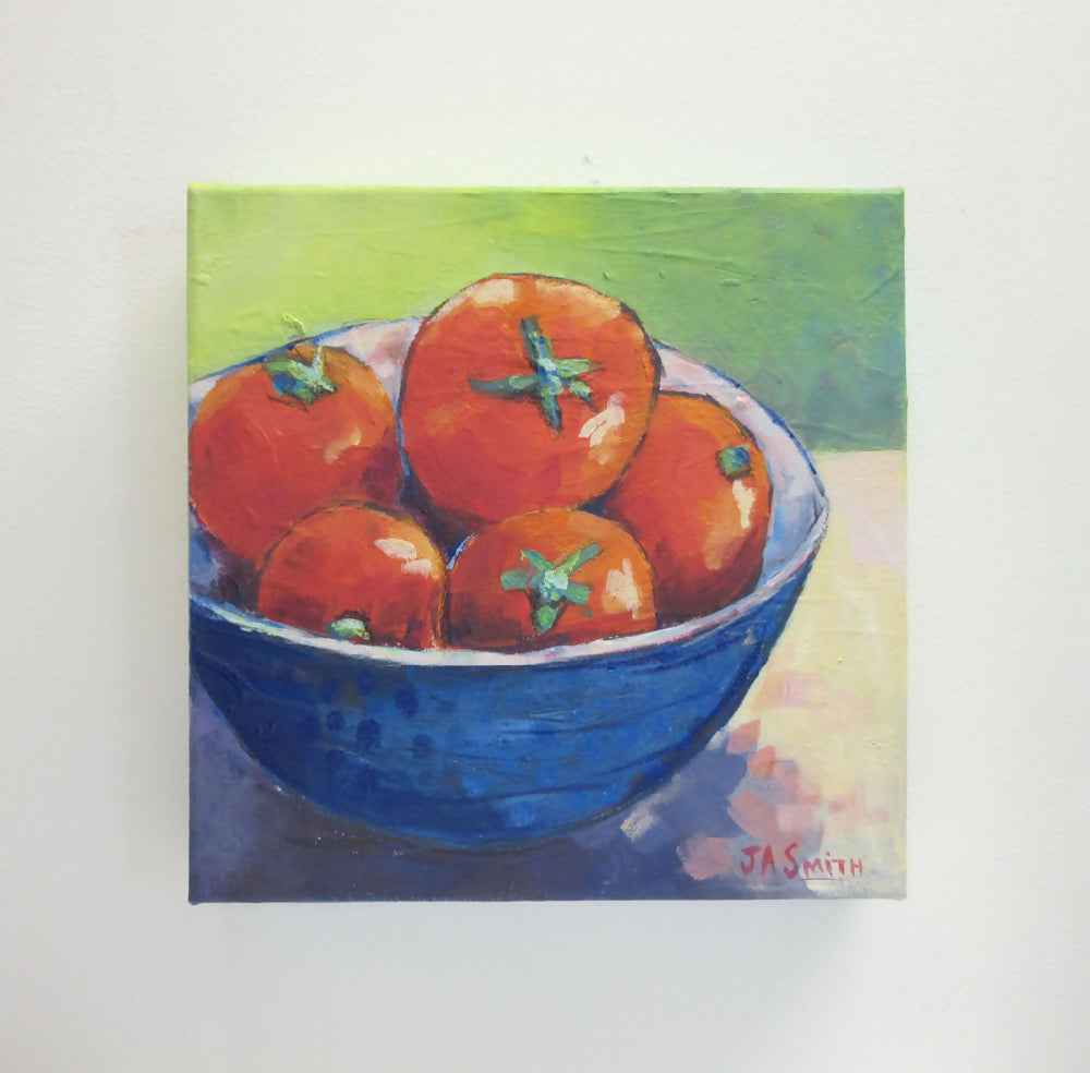 Kitchen Art - Still Life with Tomatoes - Julie Ann Smith - Western Australia