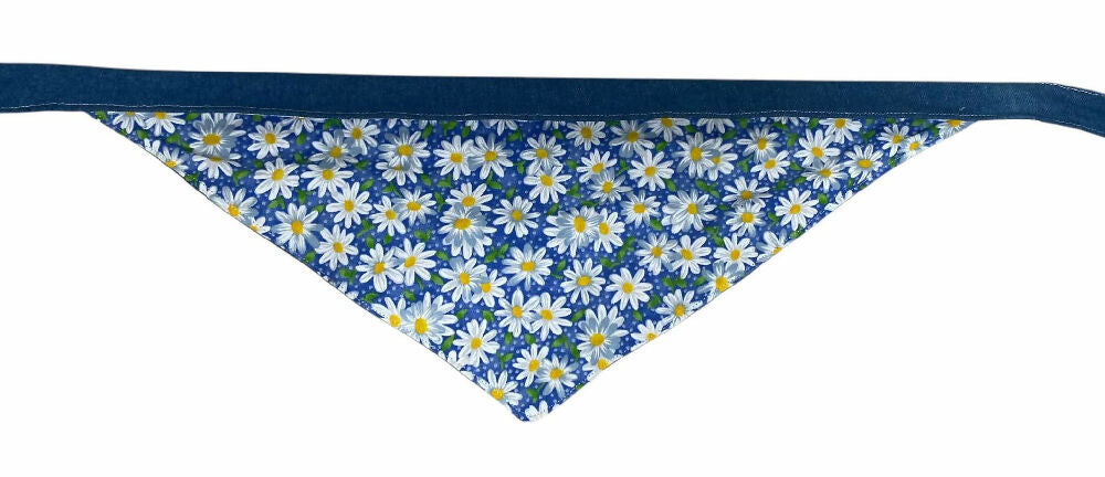 Blue denim daisy 5