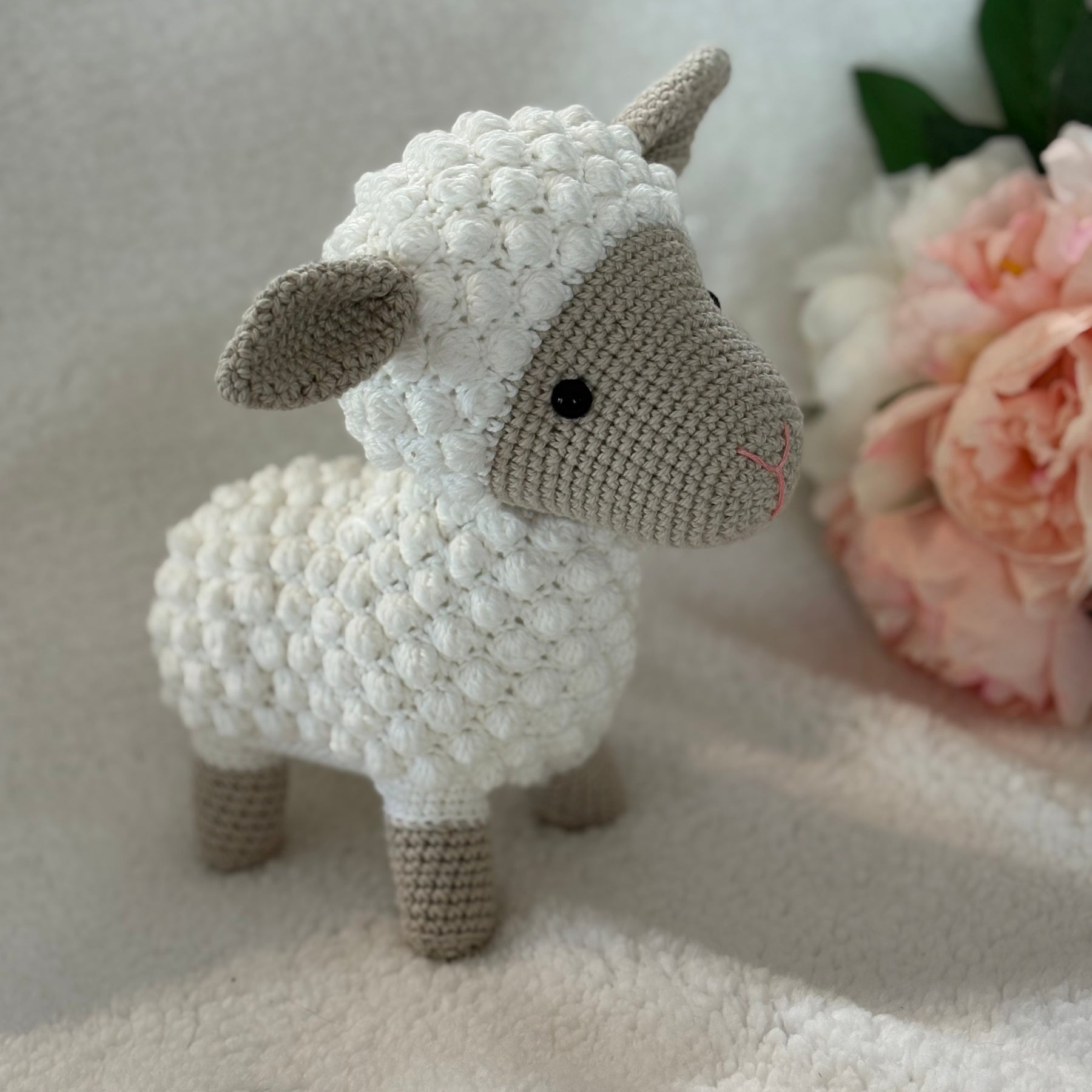 Crochet lamb