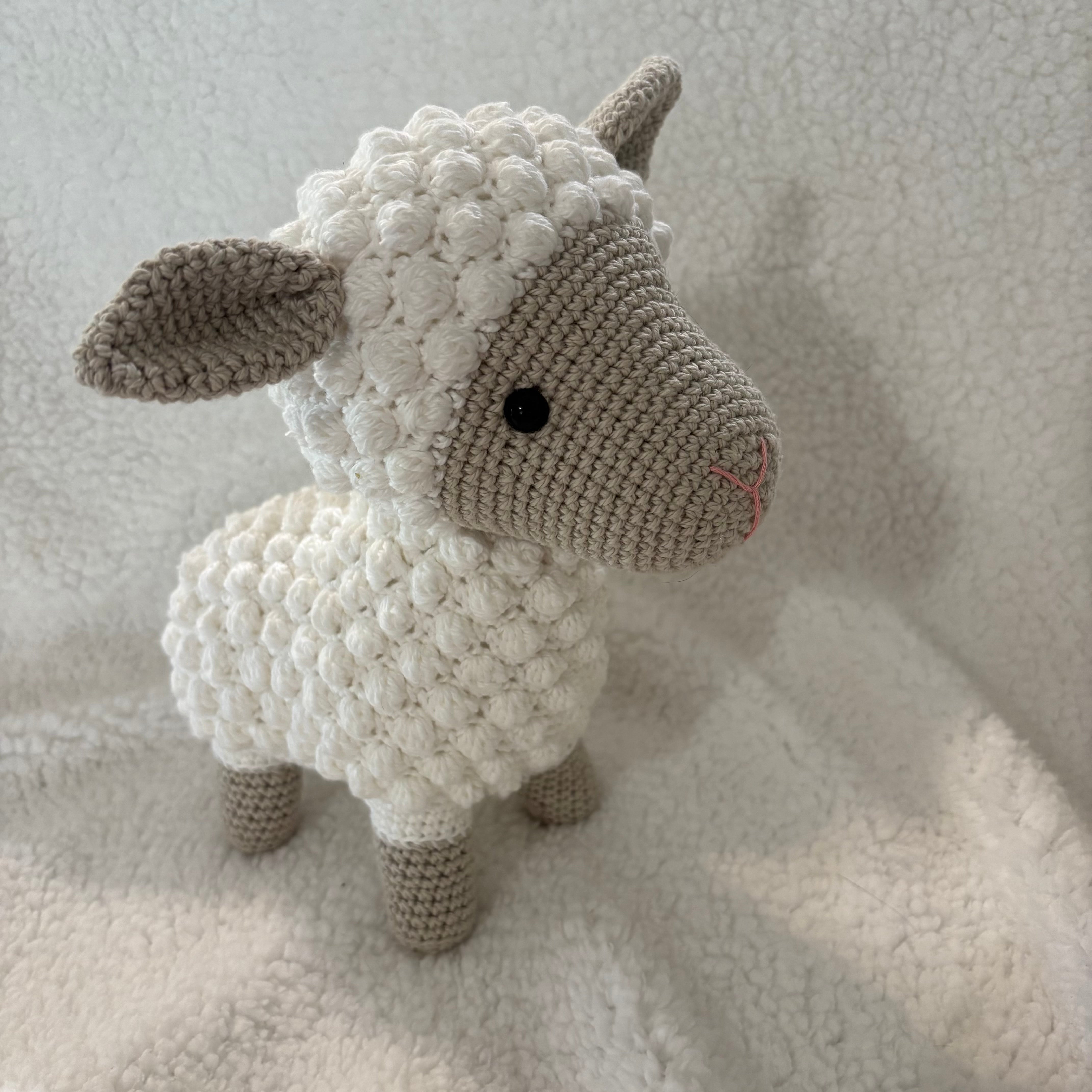 Crochet lamb