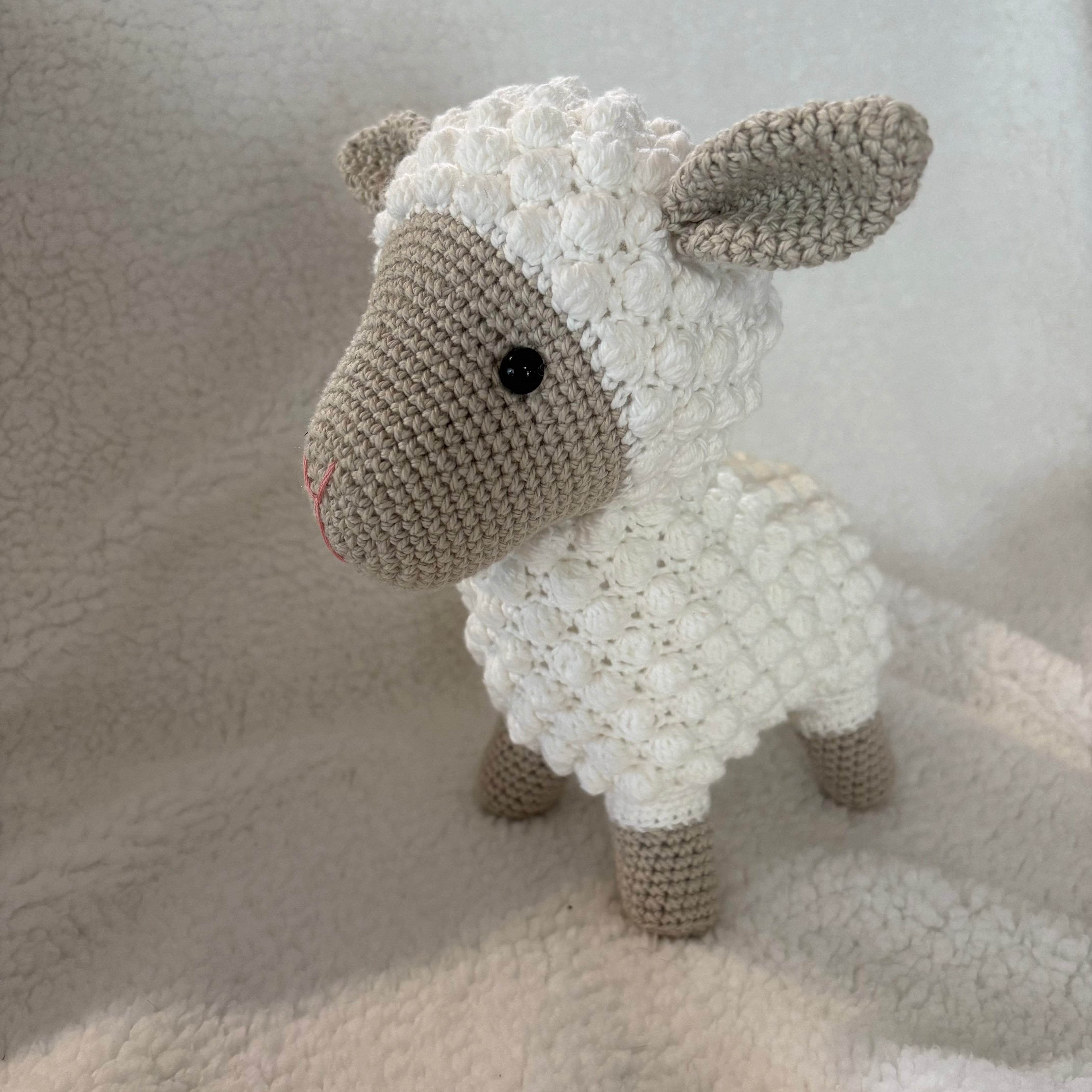 Crochet lamb