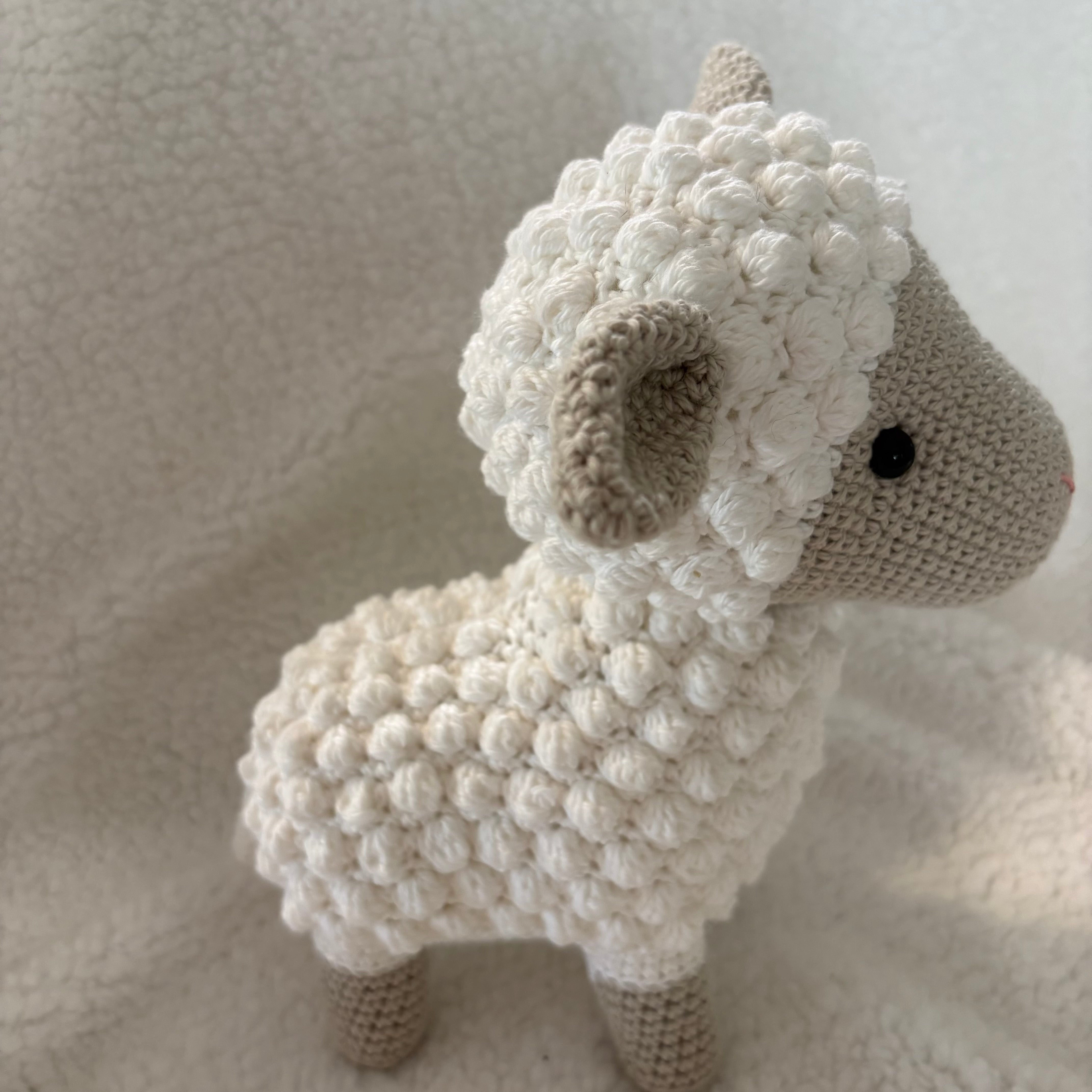 Crochet lamb