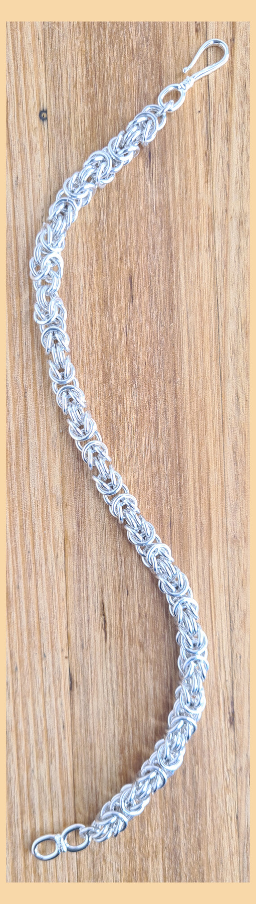 Chainmaille Byzantine Weave Bracelet