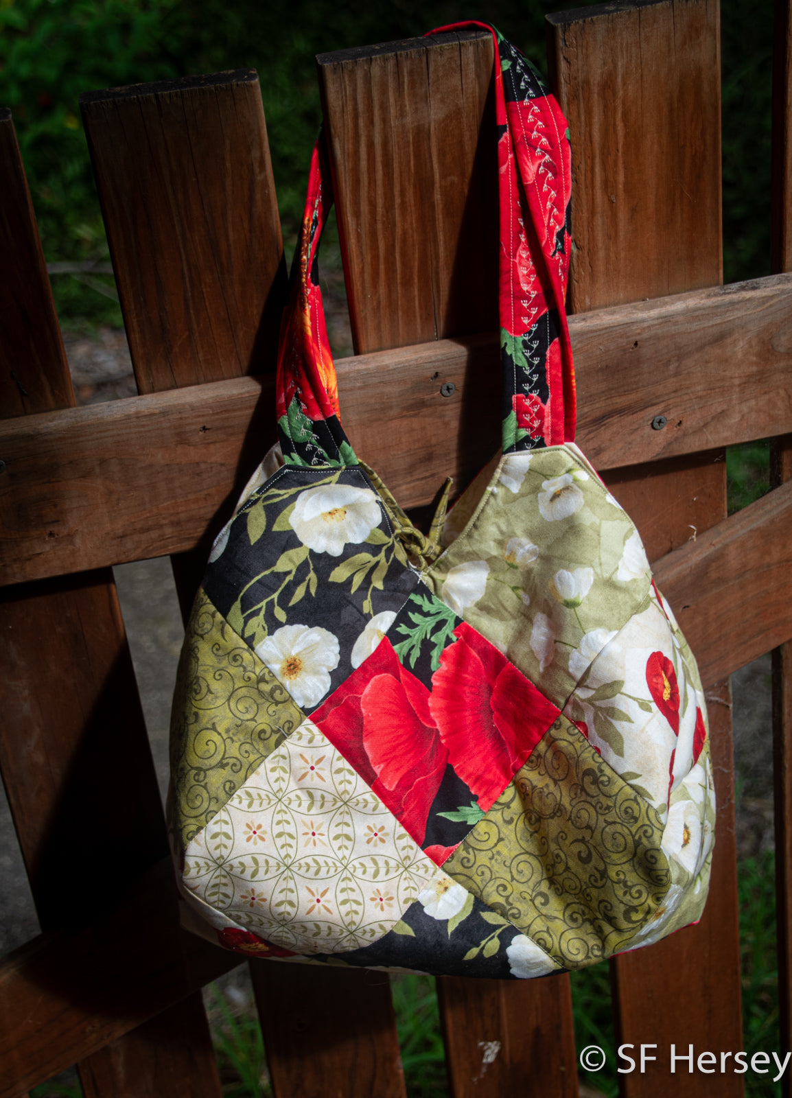 Poppy Handbag or Yarn Bag