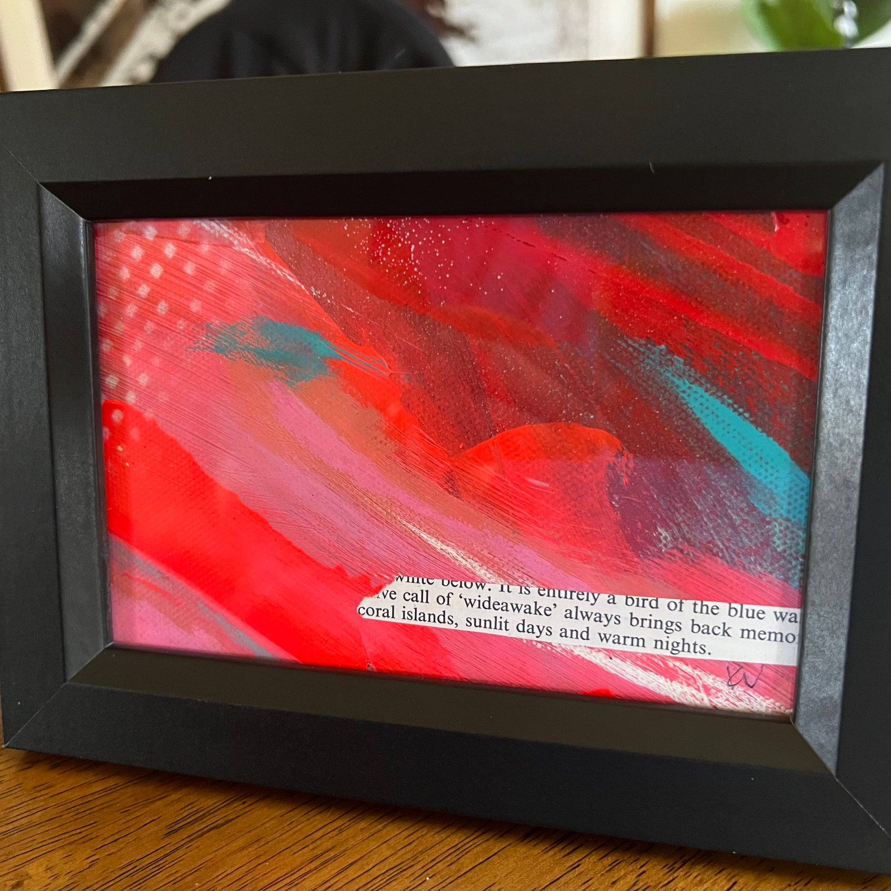 ‘Warm Nights’ abstract original artwork.