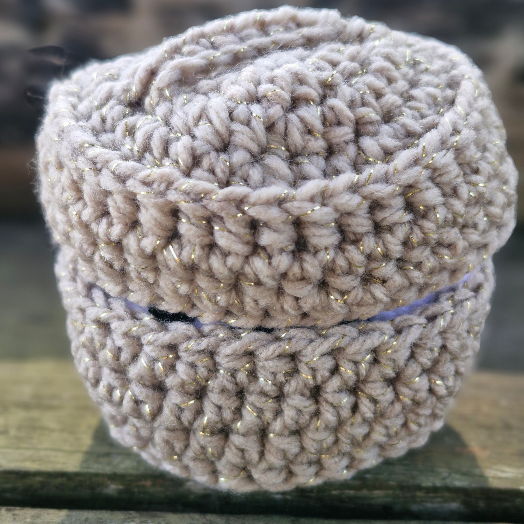 Cute crochet Little BEAR Dumpling with Steamer Box