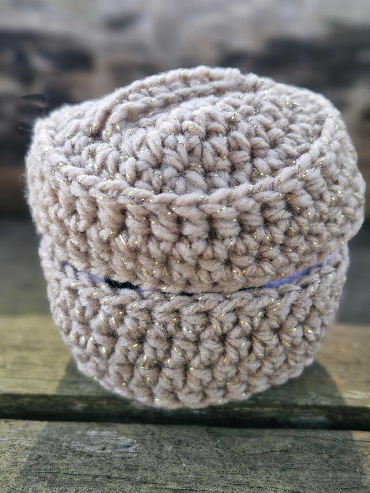 Cute crochet Little BEAR Dumpling with Steamer Box