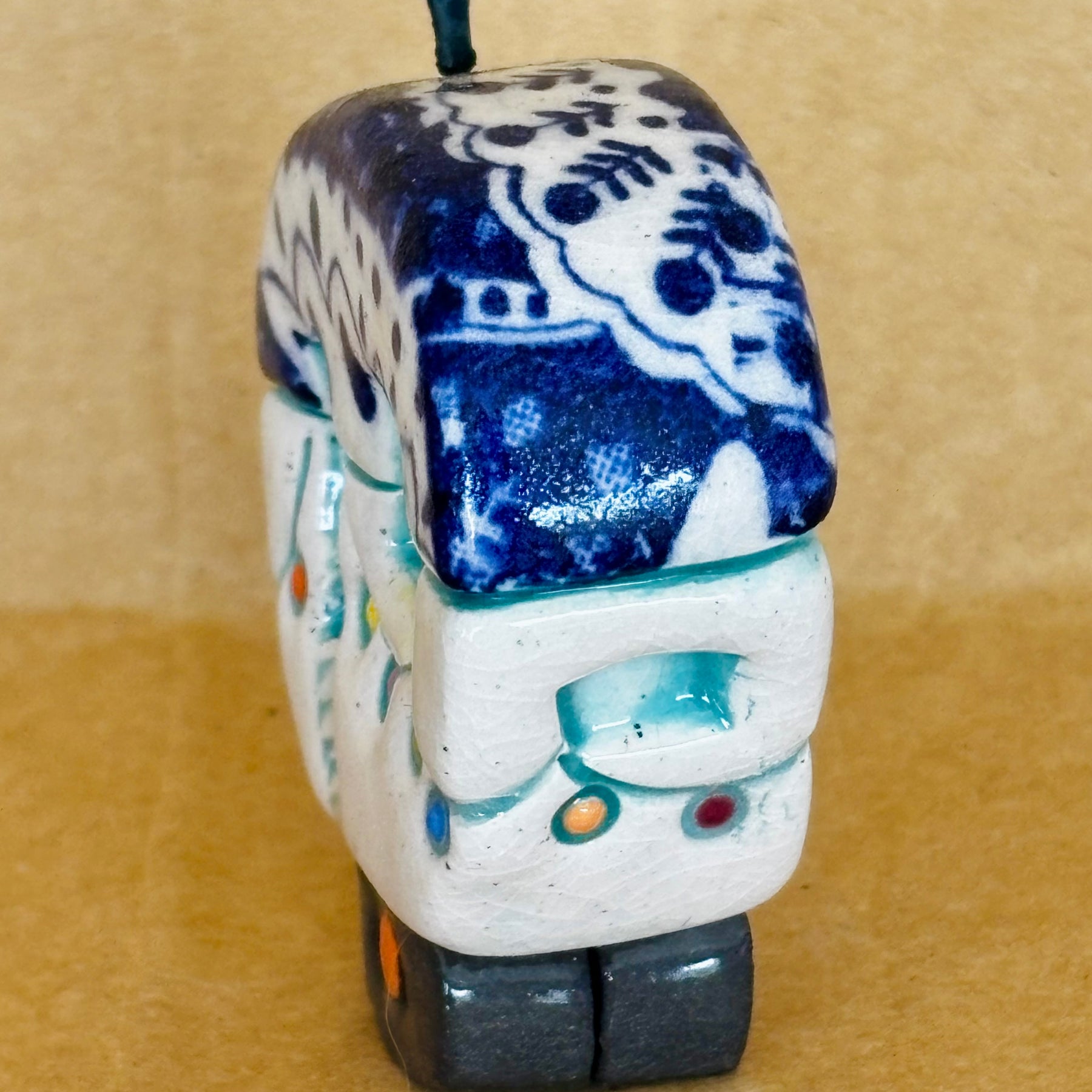 Small Retro Collectable Ceramic Caravan 15