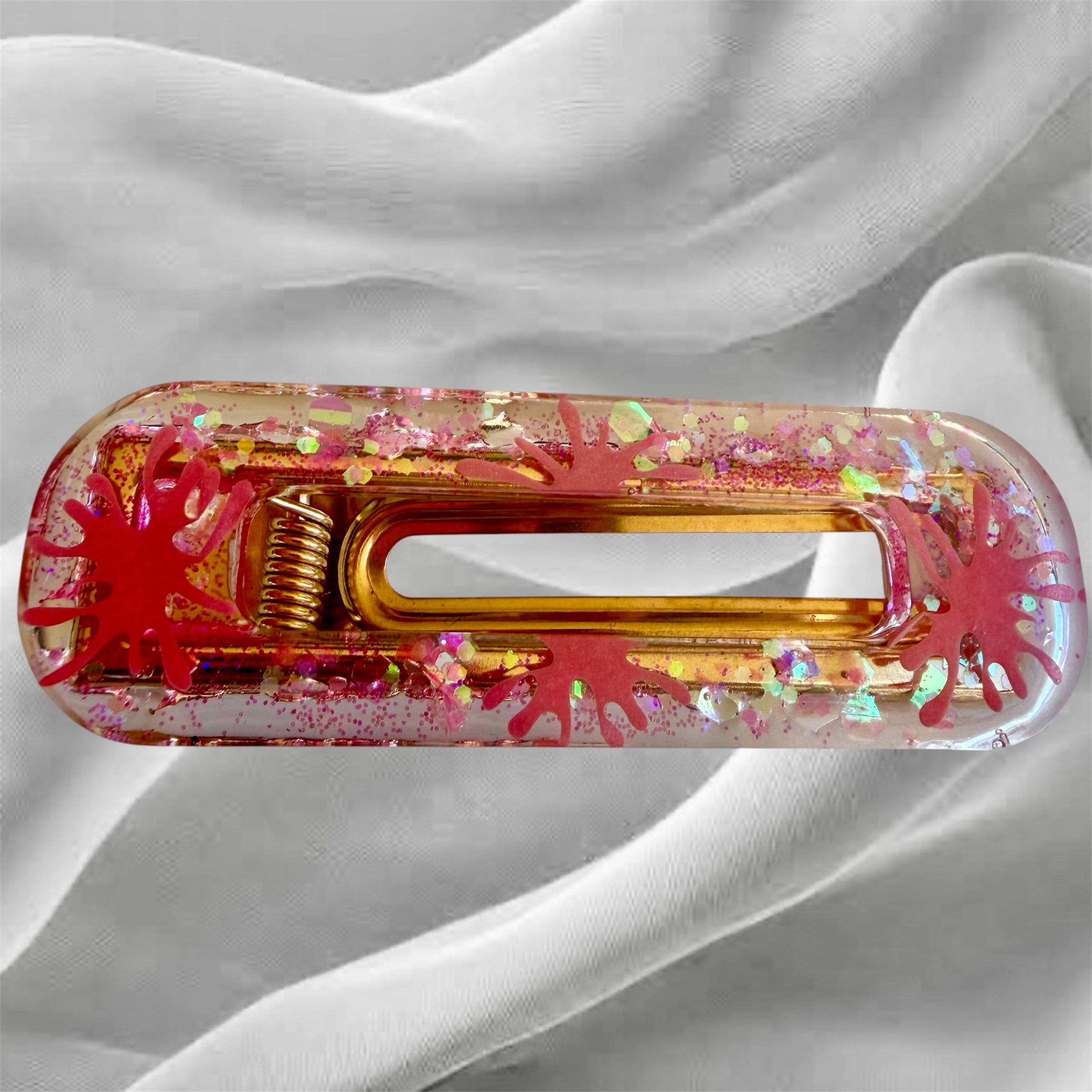 Pretty In Pink Hair Clips