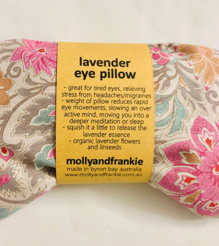 Lavender and Organic Linseed Eye Pillow