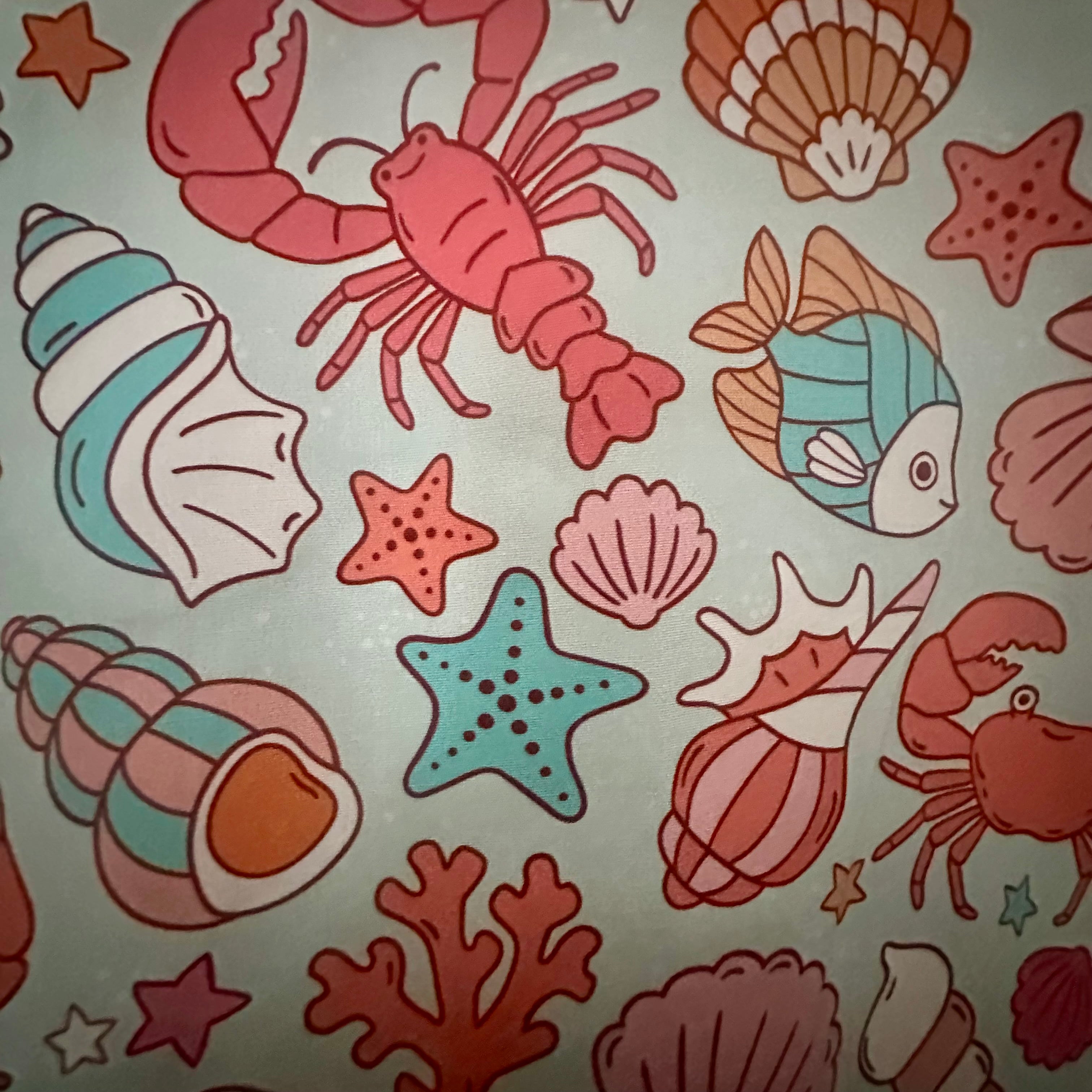 Under the Sea Handmade Overalls/Ocean Collection