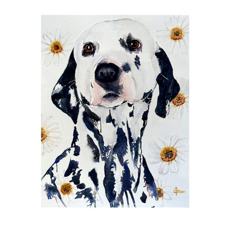 Daisy * Original Watercolour Painting * Ready to Hang *