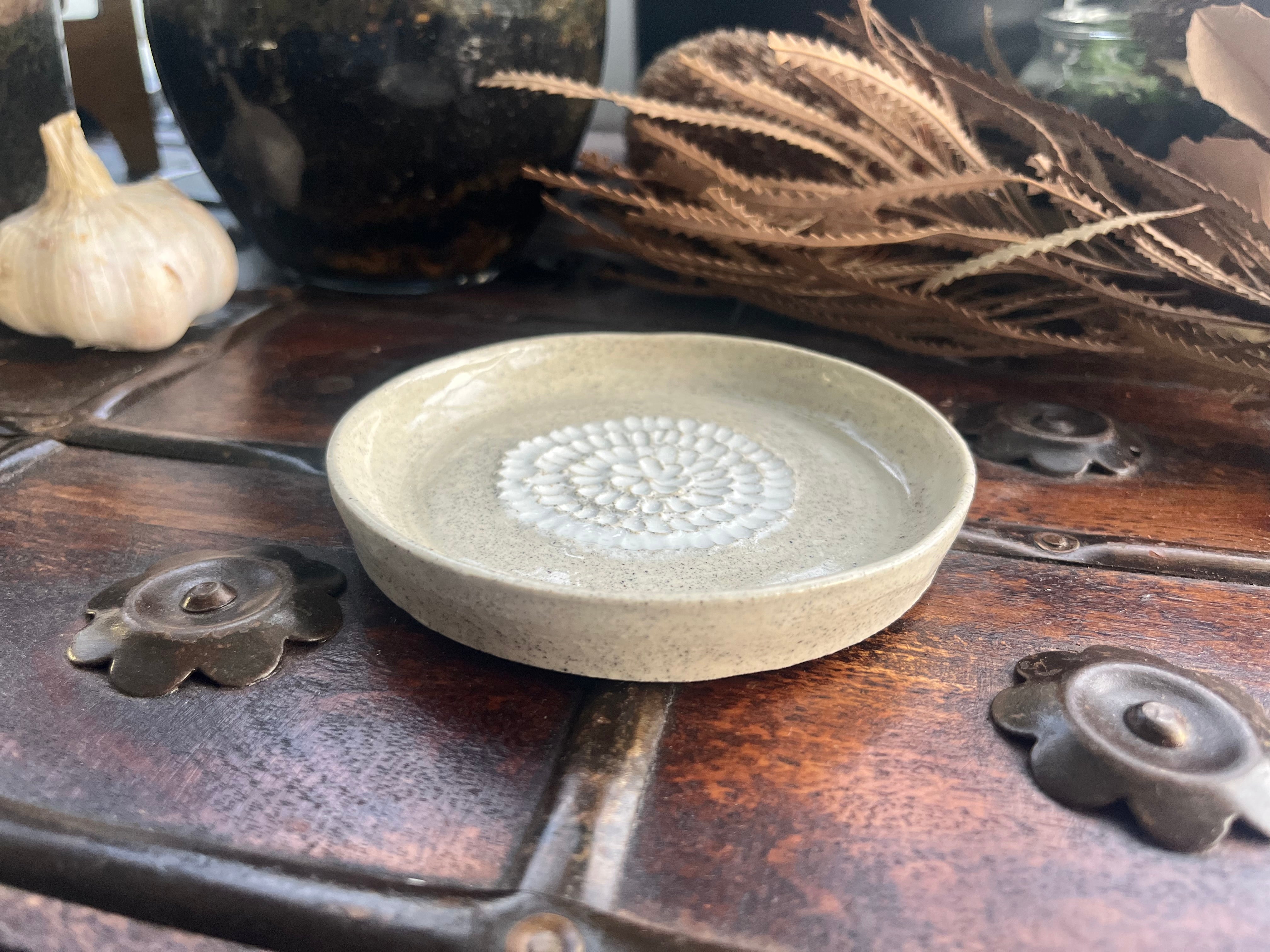 Ceramic Grater with Brush