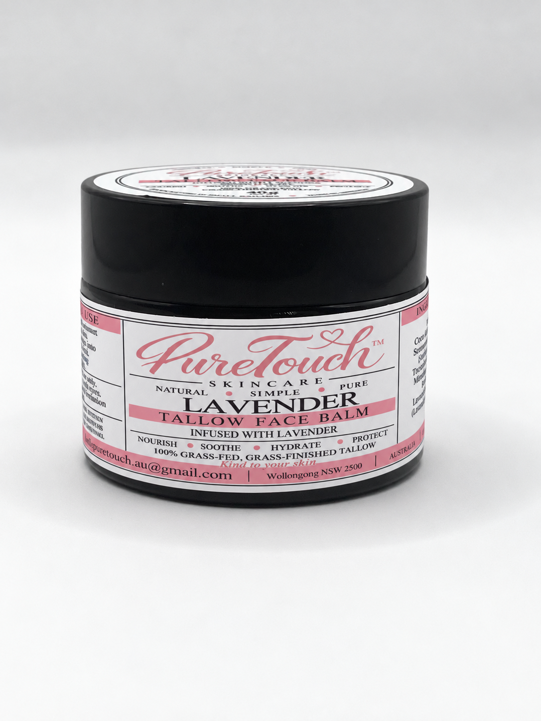 Lavender Infused Tallow Face Balm 40g