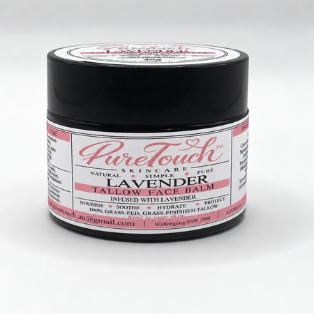 Lavender Infused Tallow Face Balm 40g