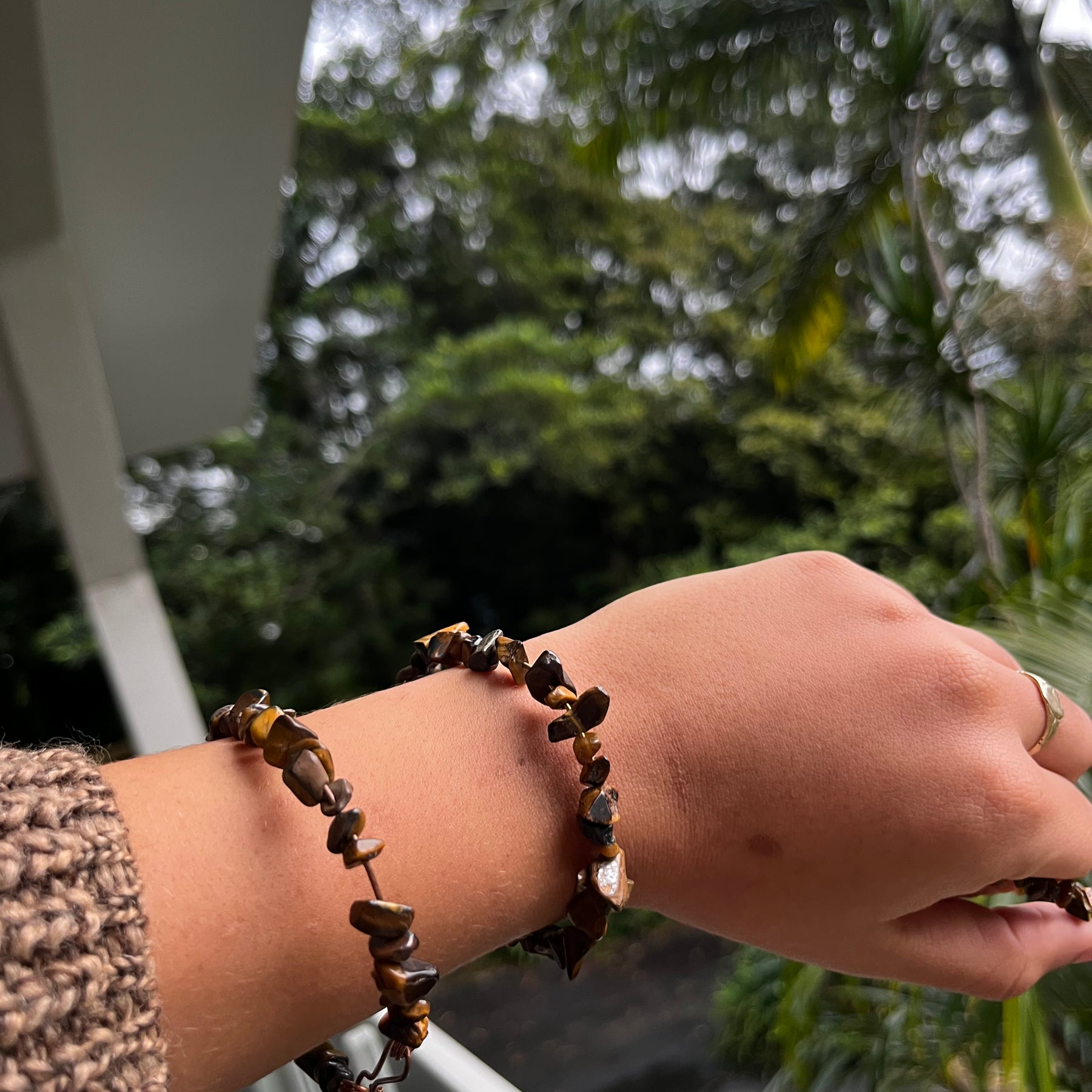 Tigers eye bracket