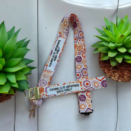 Teacher gifts, Wristlet and Lanyard