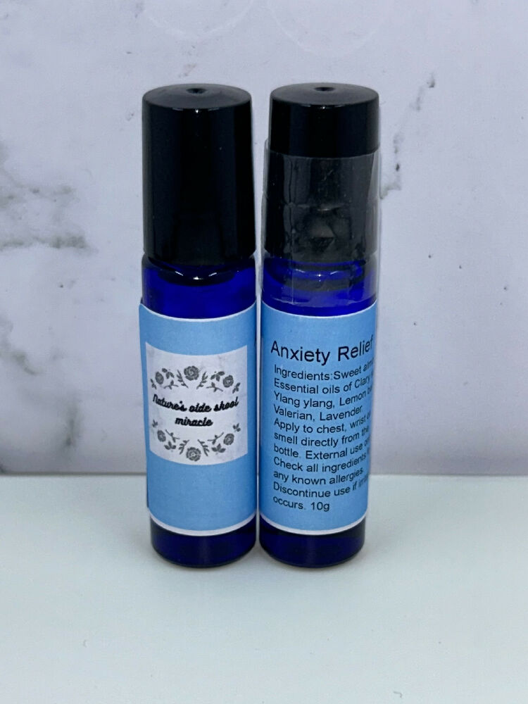 Anxiety relief roller bottle