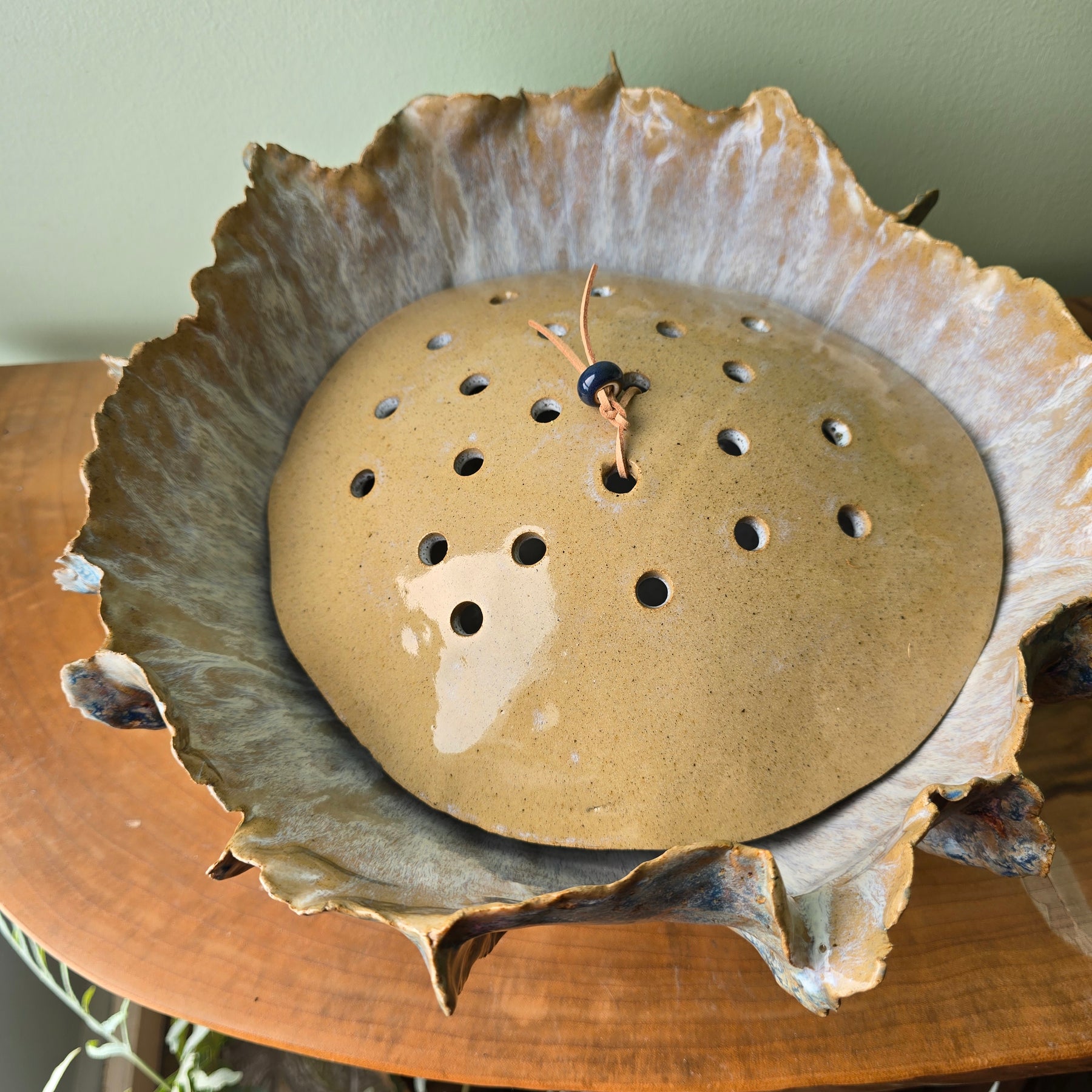 Large flower bowl