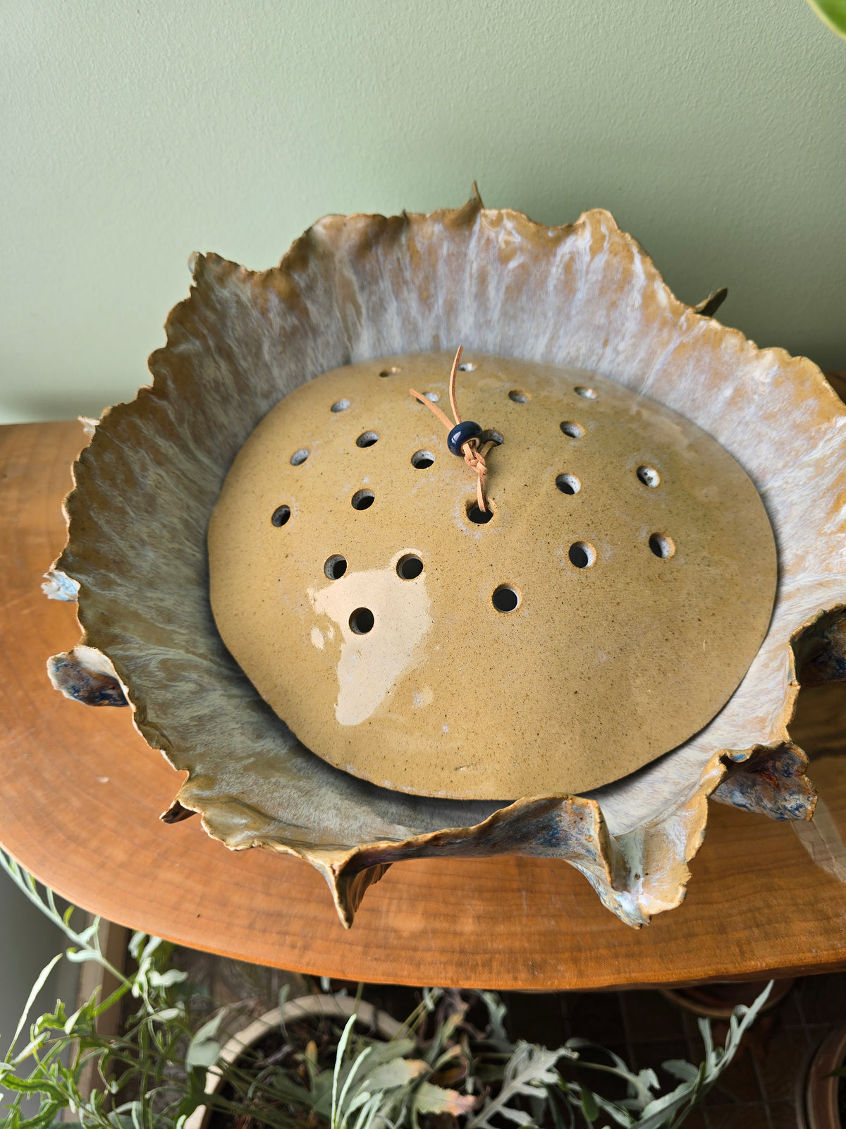 Large flower bowl