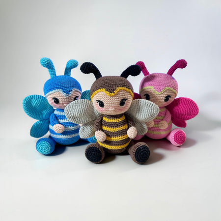 Crochet Winged Insect — Whimsical Woodland Friend 🐝✨