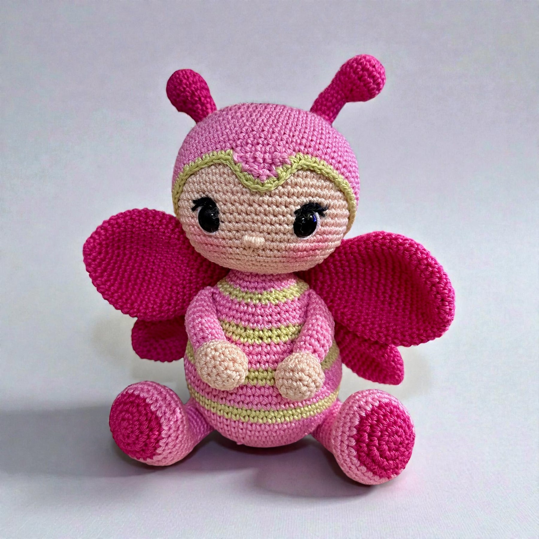 Crochet Winged Insect — Whimsical Woodland Friend 🐝✨