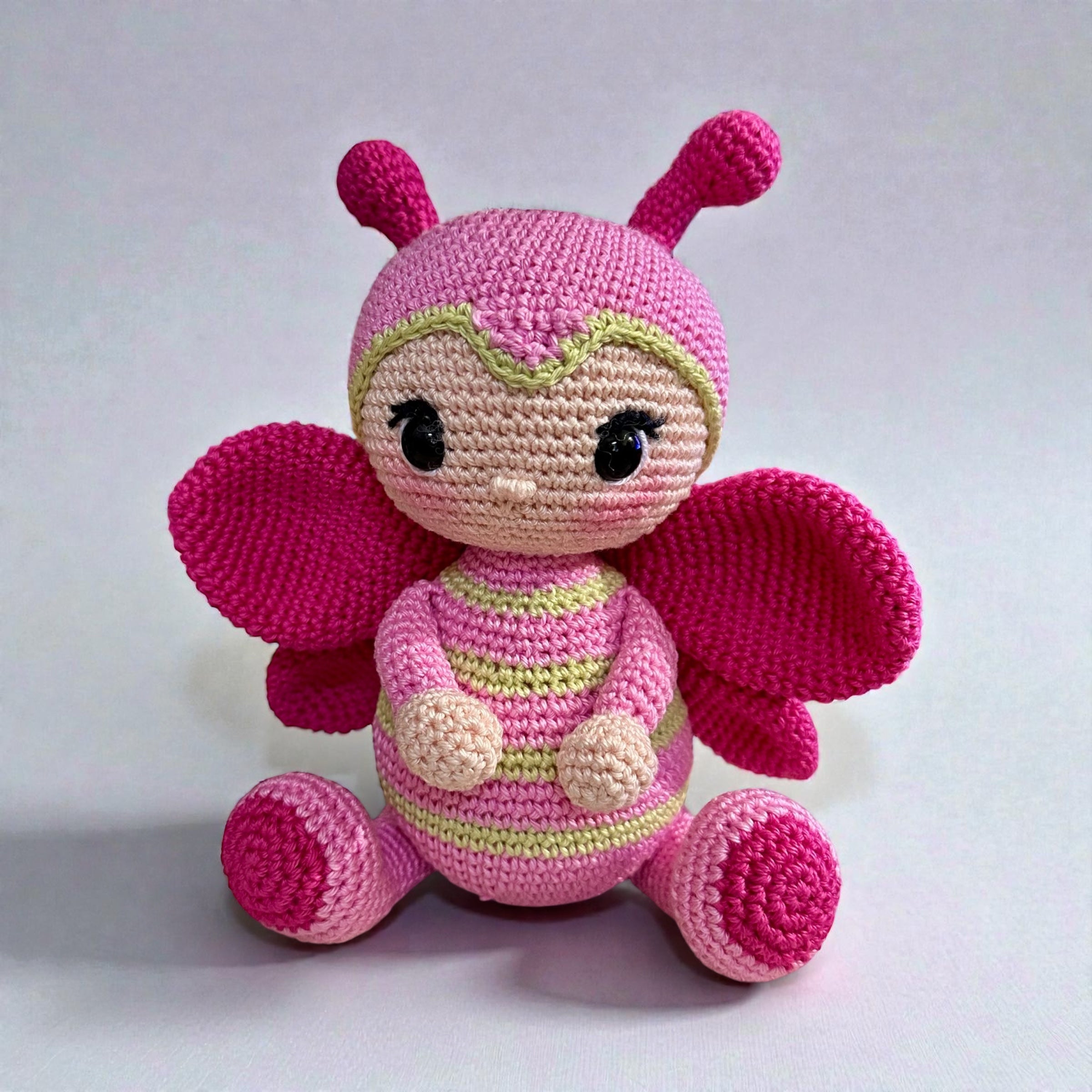 Crochet Winged Insect — Whimsical Woodland Friend 🐝✨