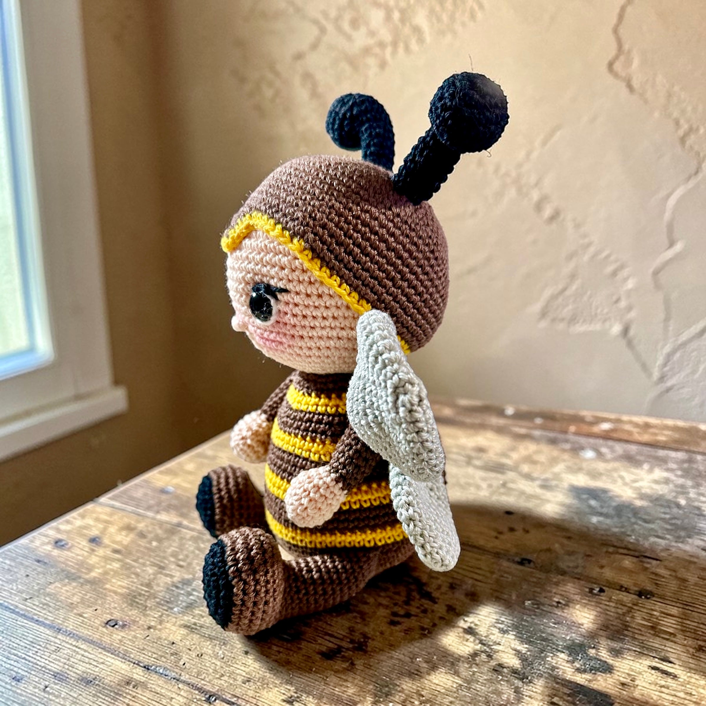 Crochet Winged Insect — Whimsical Woodland Friend 🐝✨