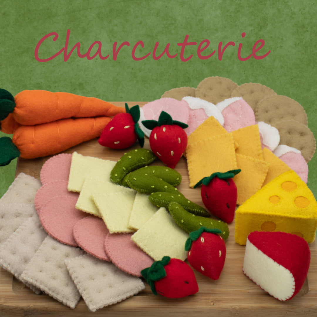 FELT FOOD CHARCUTERIE SET