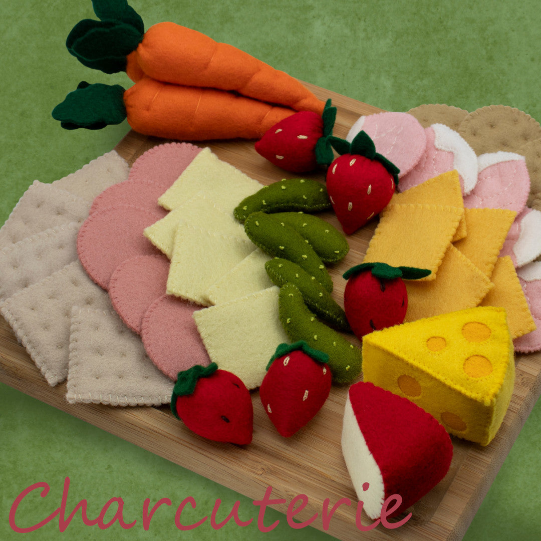 FELT FOOD CHARCUTERIE SET