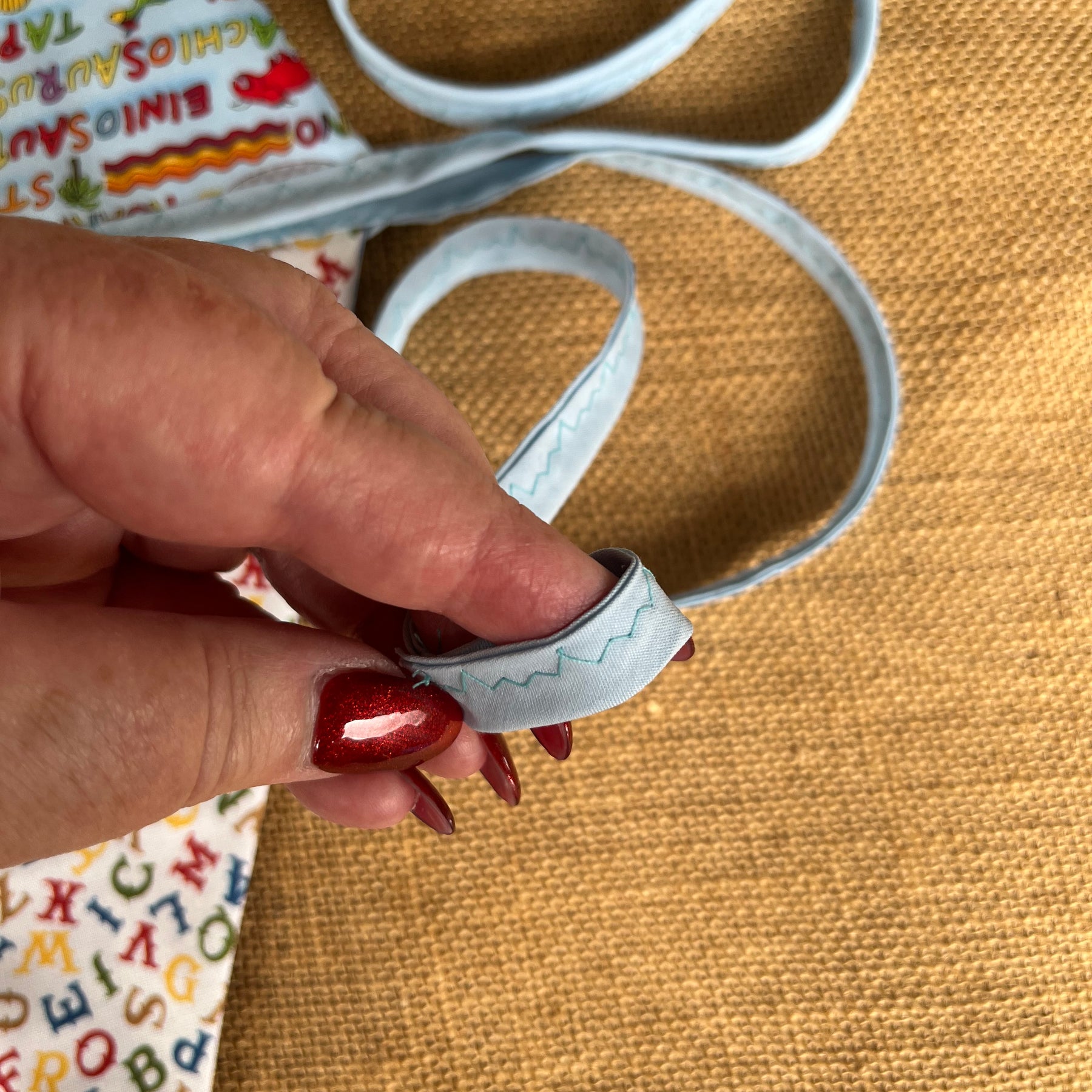 Nursery/celebration Bunting | 3m long | reversible | butterflies | alphabet