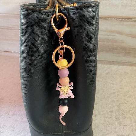 Highland Cow Silicone Keyrings