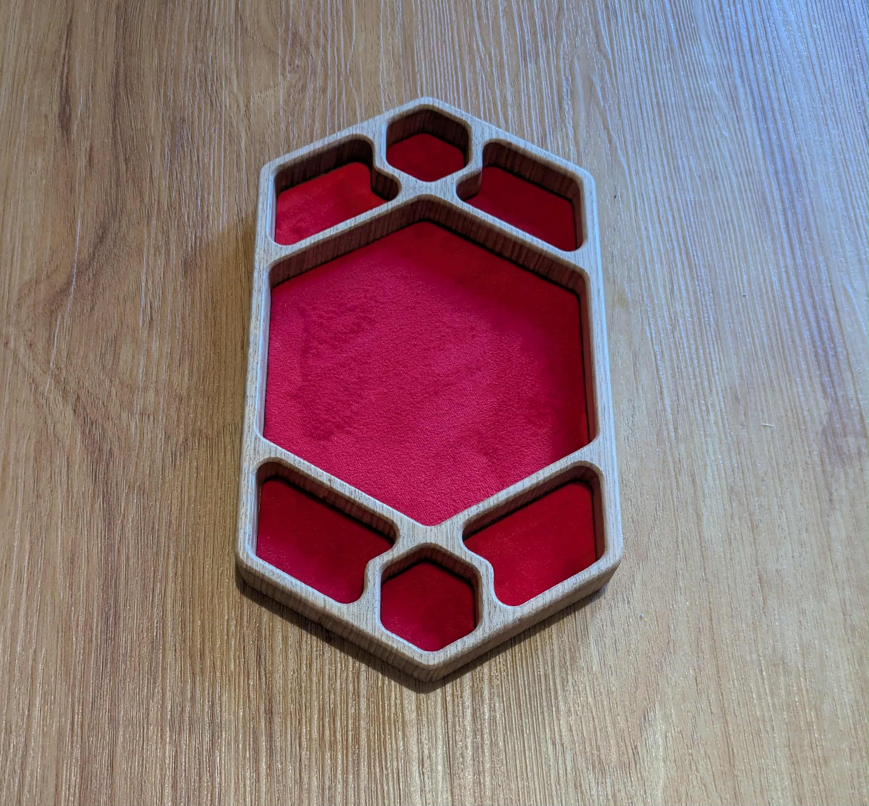 Tasmanian Oak Dice Rolling Tray