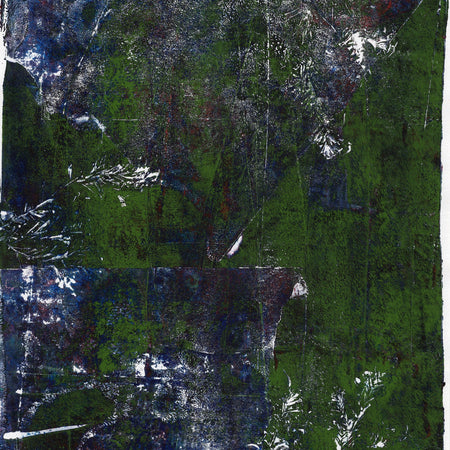 Gelli plate print - study #7 - original artwork