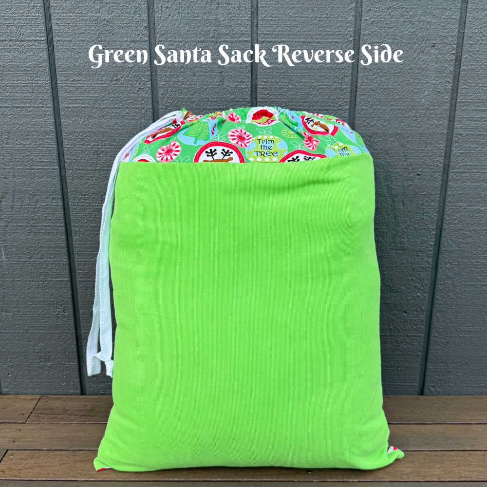 Kids’ Handmade Christmas Santa Sacks – Jumbo & Small