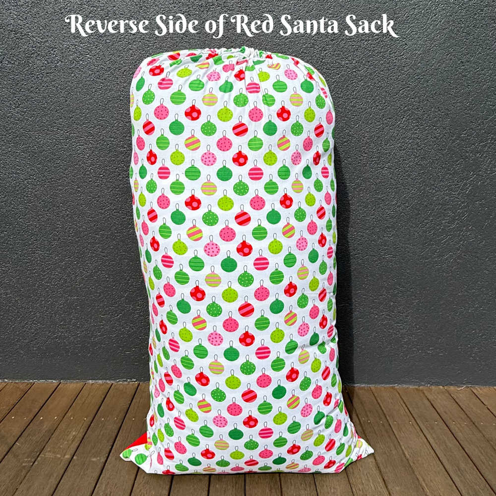 Kids’ Handmade Christmas Santa Sacks – Jumbo & Small