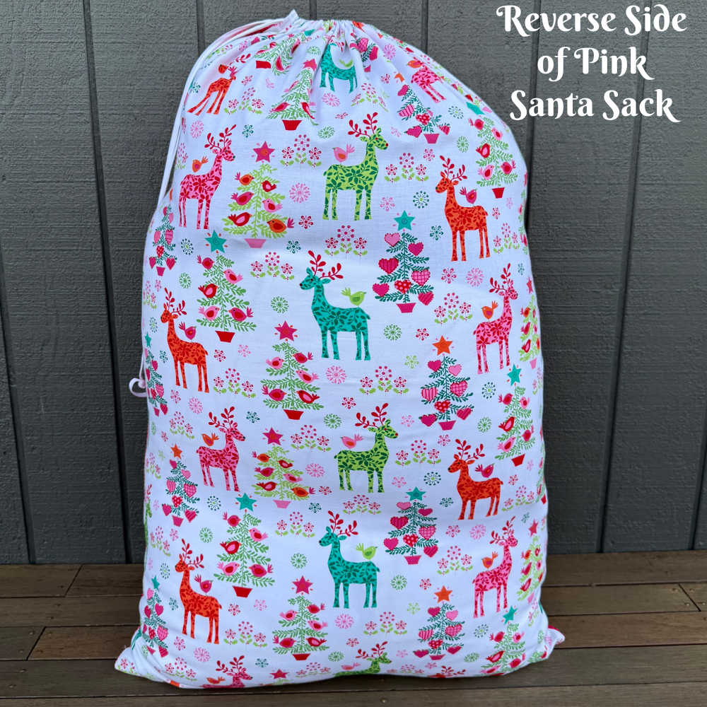 Kids’ Handmade Christmas Santa Sacks – Jumbo & Small