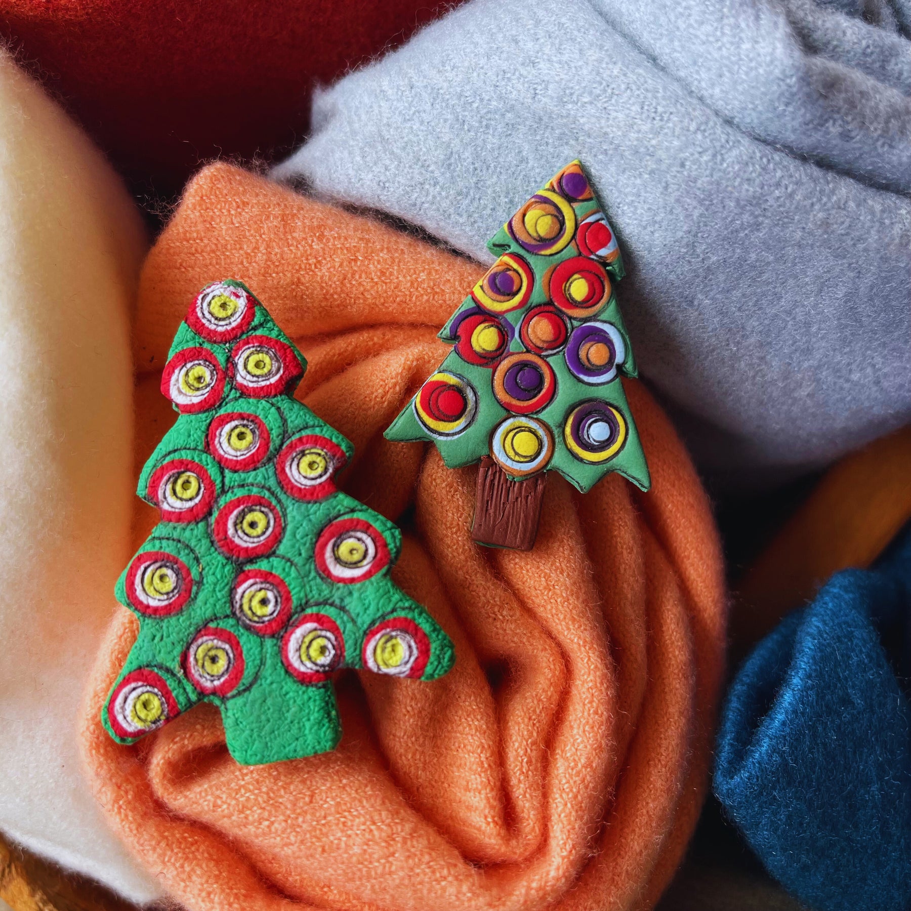 Christmas Tree Brooch