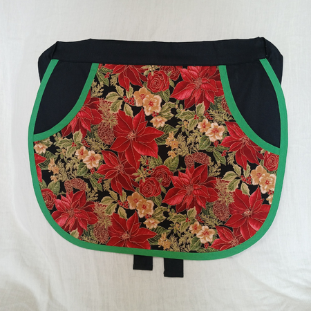 Peg or Utility Apron featuring Poinsettia flowers