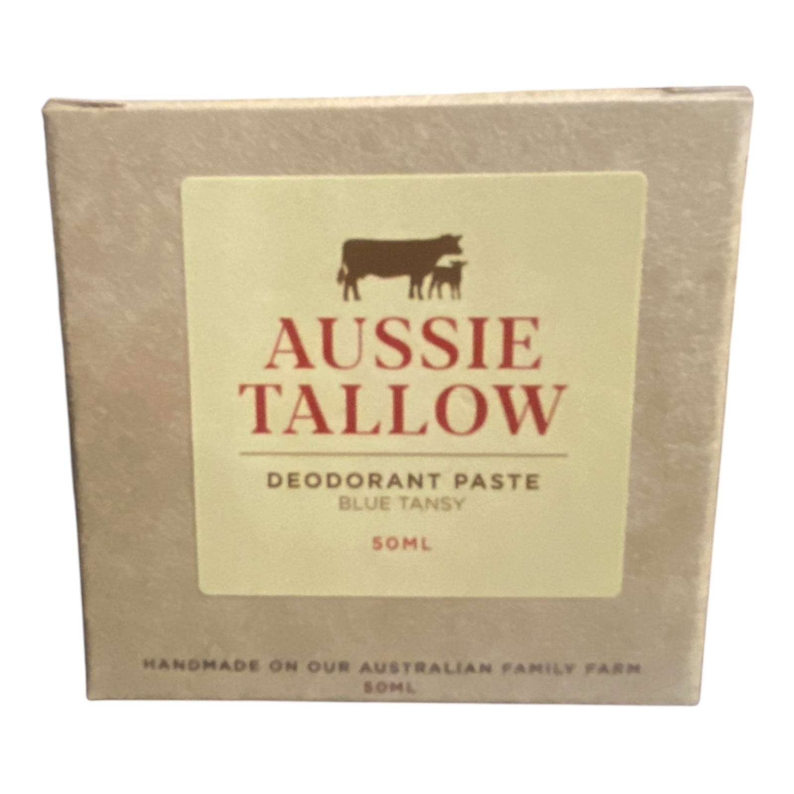 Natural Tallow Deodorant Paste 50ml LARGE