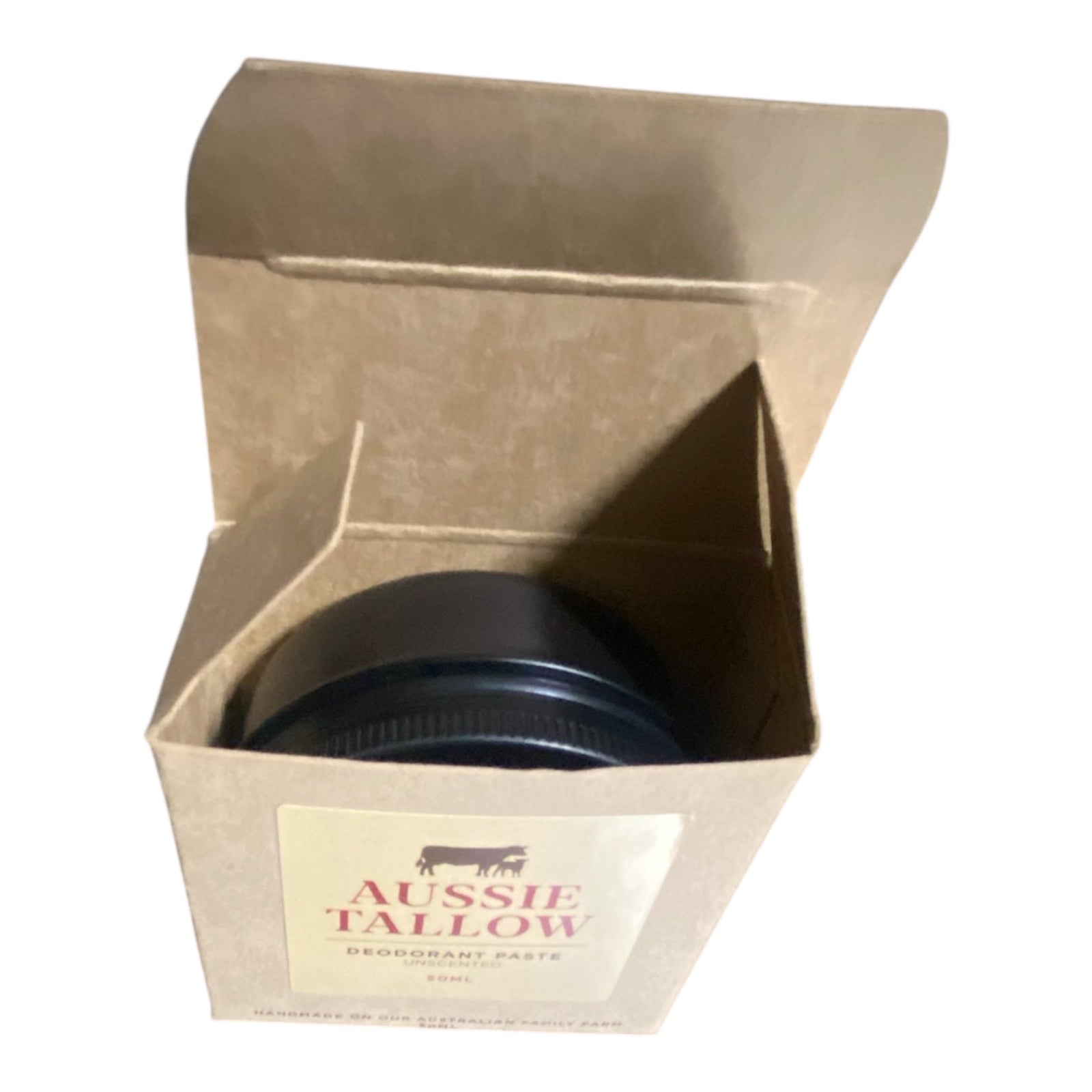 Natural Tallow Deodorant Paste 50ml LARGE